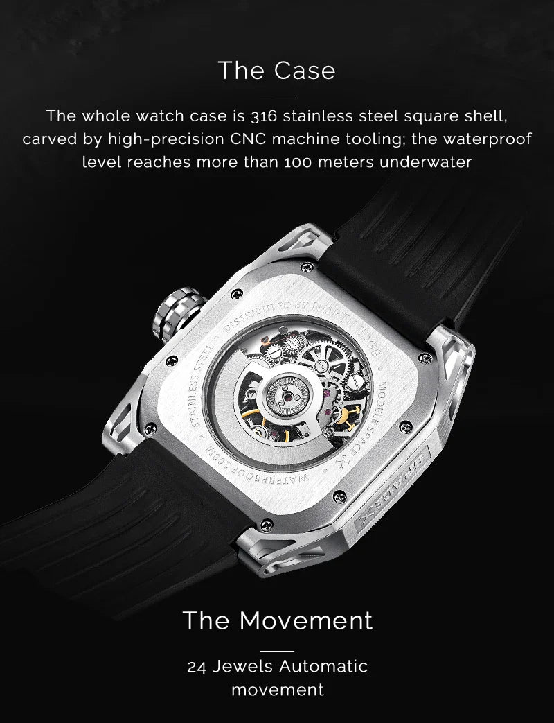 Space X Mechanical Watch – North Edge product photo – Lost Lake Outdoor