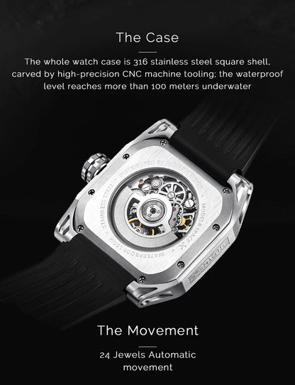 Space X Mechanical Watch – North Edge product photo – Lost Lake Outdoor