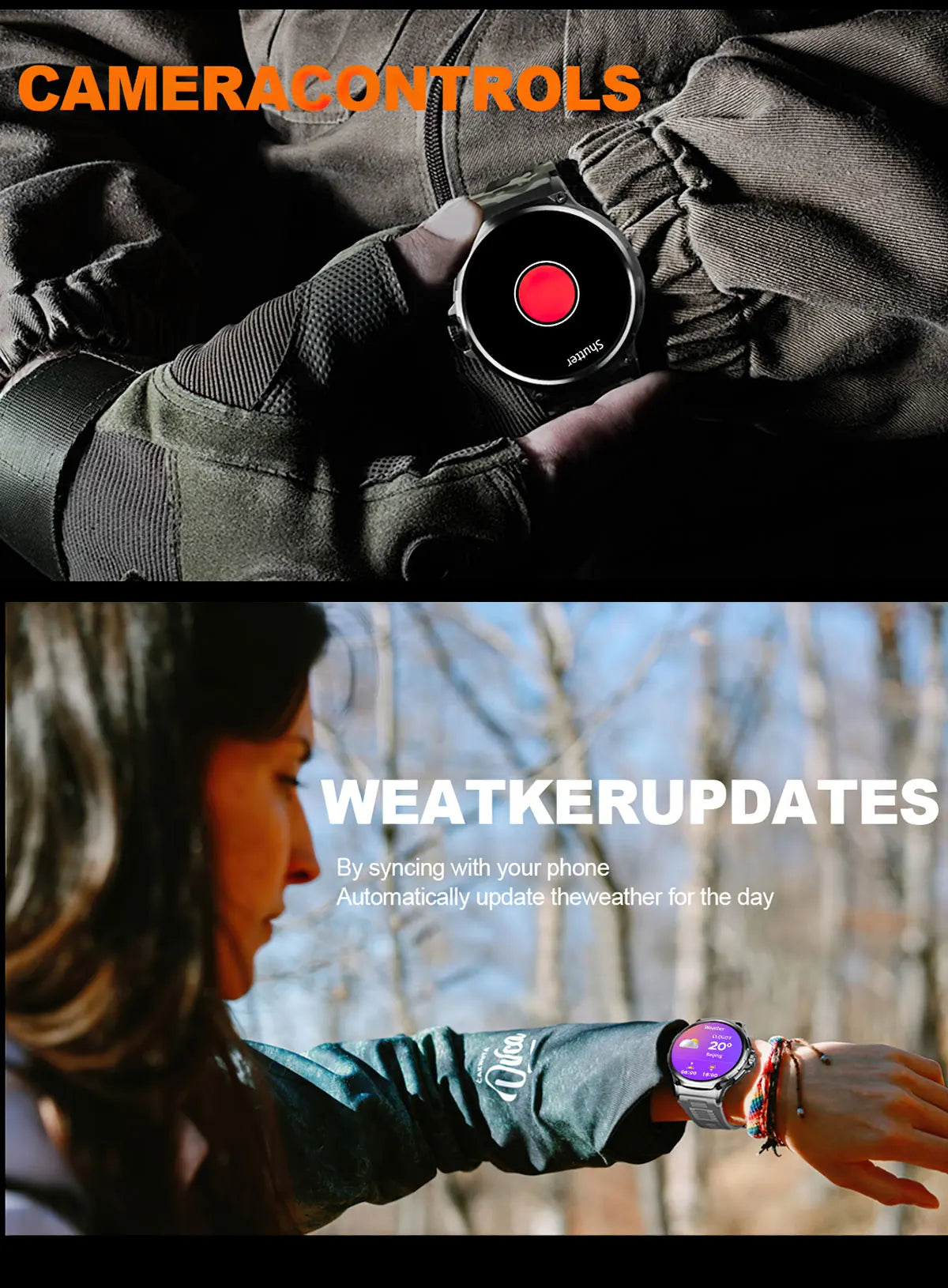 V69 Multisport Smartwatch – North Edge product photo – Lost Lake Outdoor
