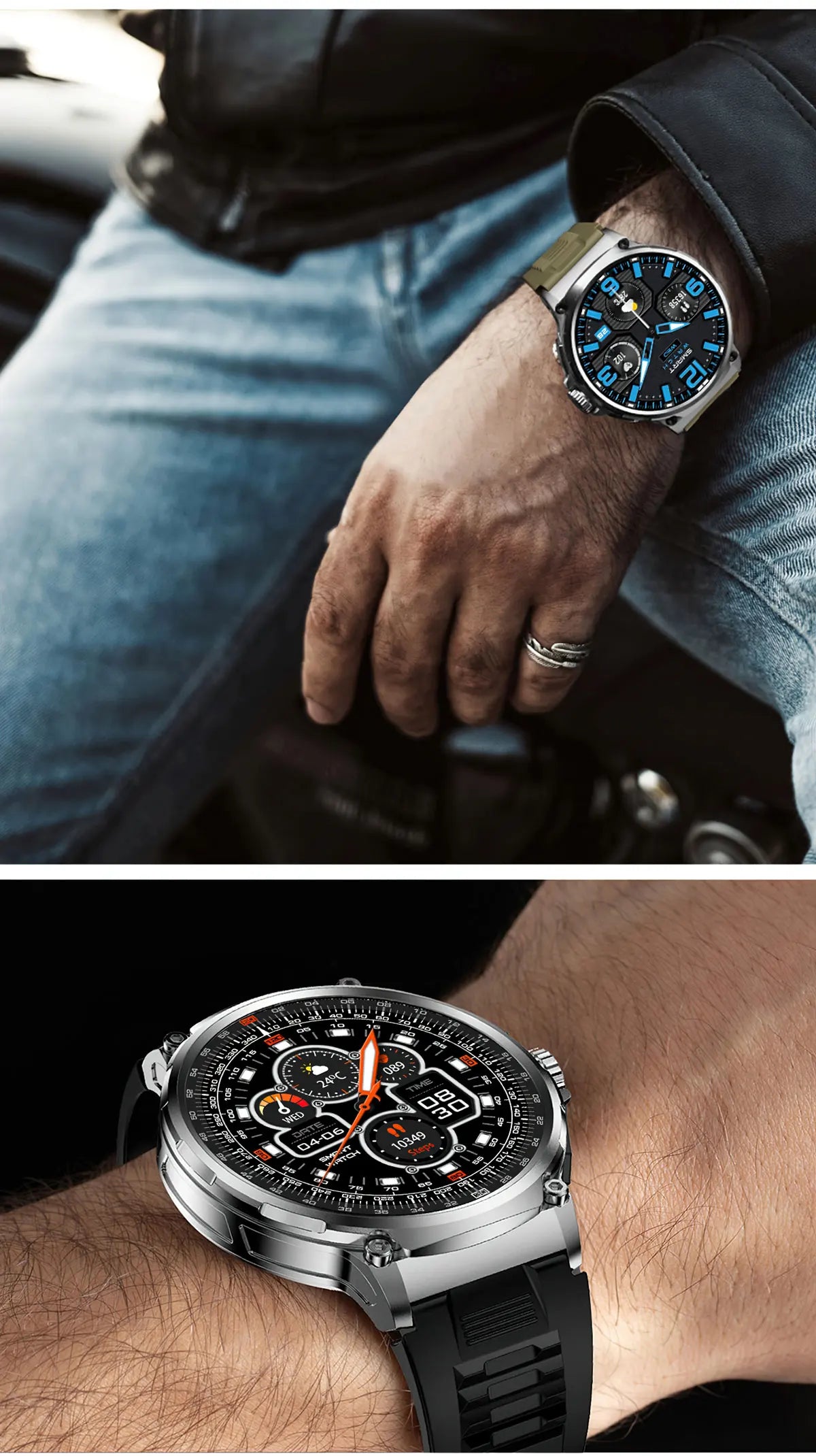 V69 Multisport Smartwatch – North Edge product photo – Lost Lake Outdoor