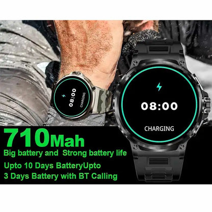 Multisport Watch with fitness tracking features.