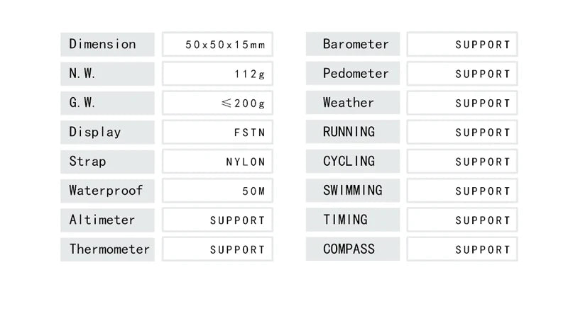 Apache 3 Outdoor Digital Watch – North Edge product photo – Lost Lake Outdoor