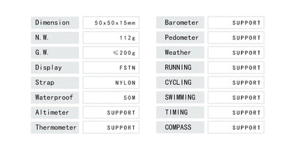 Apache 3 Outdoor Digital Watch – North Edge product photo – Lost Lake Outdoor