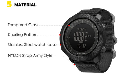 Outdoor Digital Watch with rugged features.