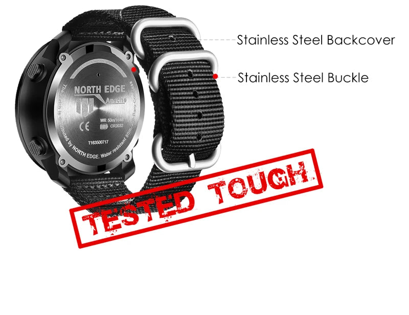 Outdoor Digital Watch with rugged features.