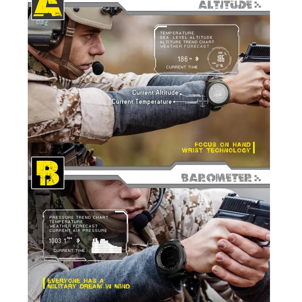 Apache 3 Outdoor Digital Watch – North Edge product photo – Lost Lake Outdoor