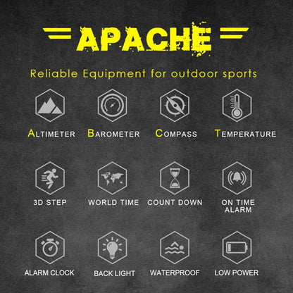 Apache 3 Outdoor Digital Watch – North Edge product photo – Lost Lake Outdoor