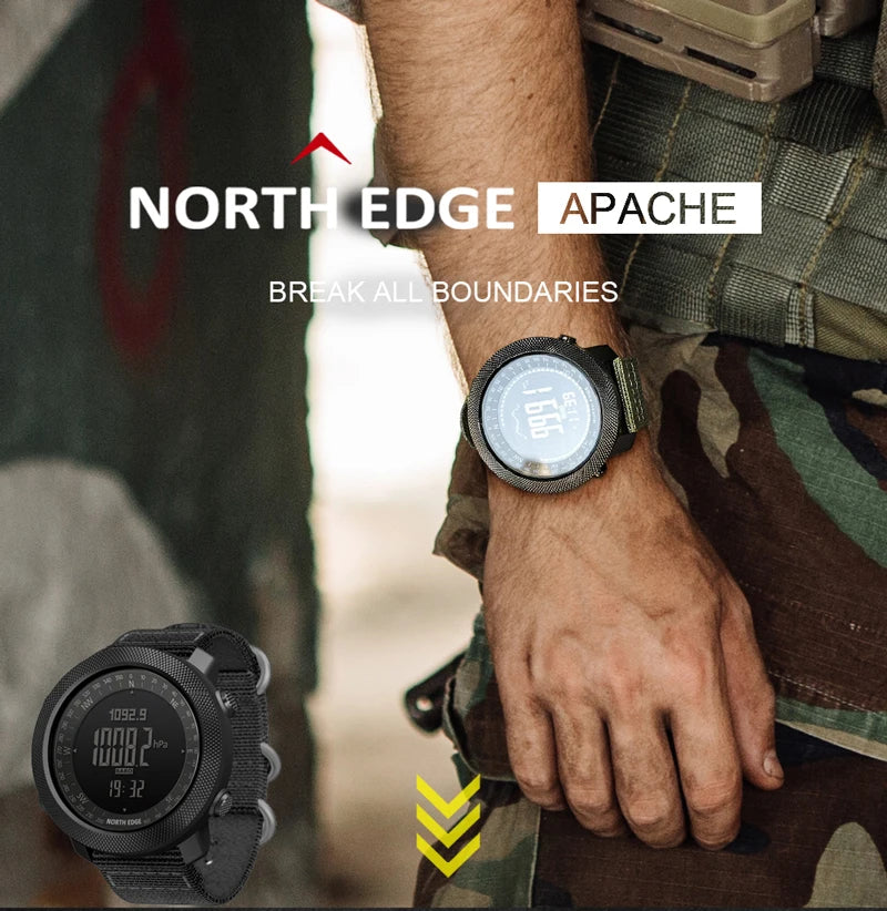 Outdoor Digital Watch with rugged features.