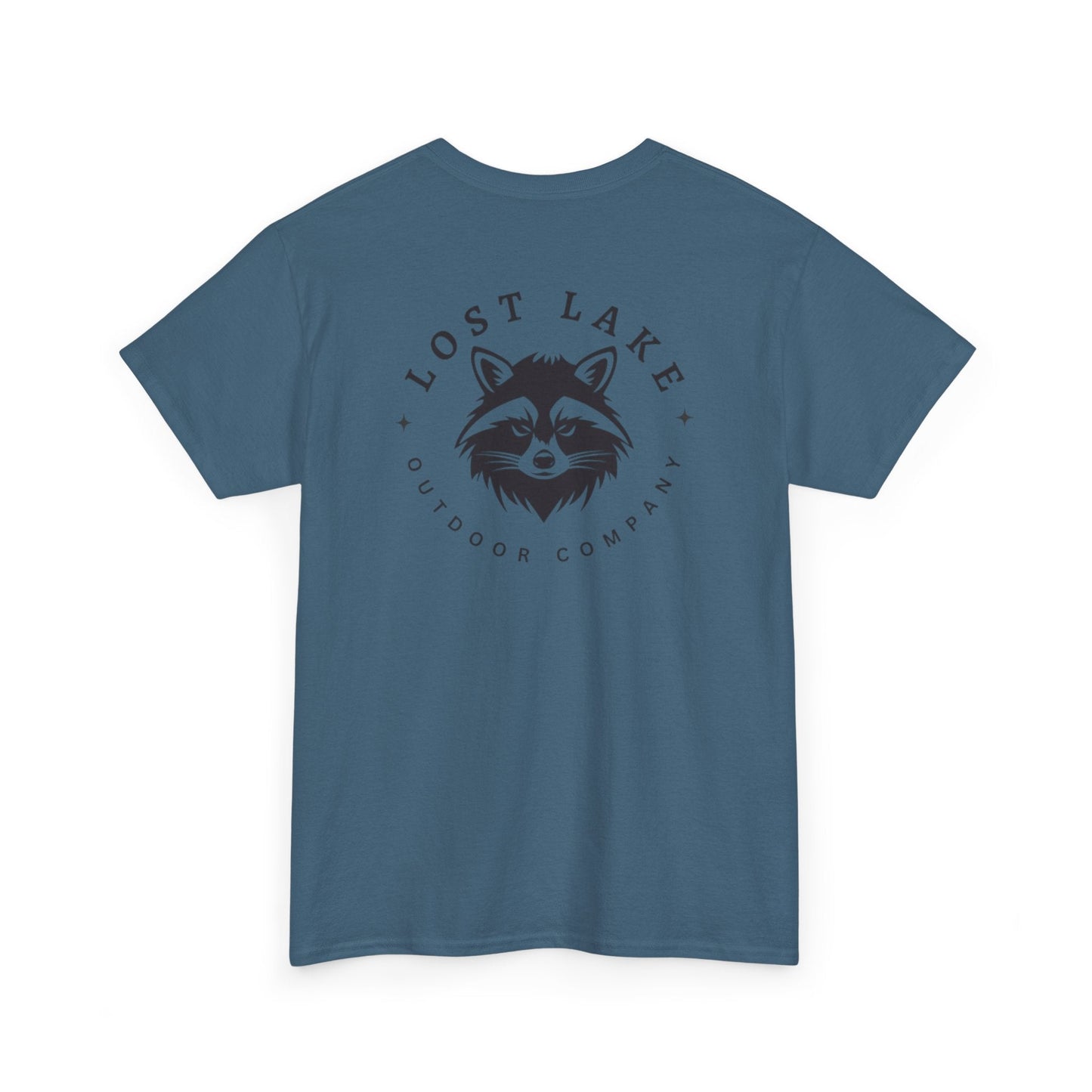 Raccoon Heavyweight Tee product photo – Lost Lake Outdoor