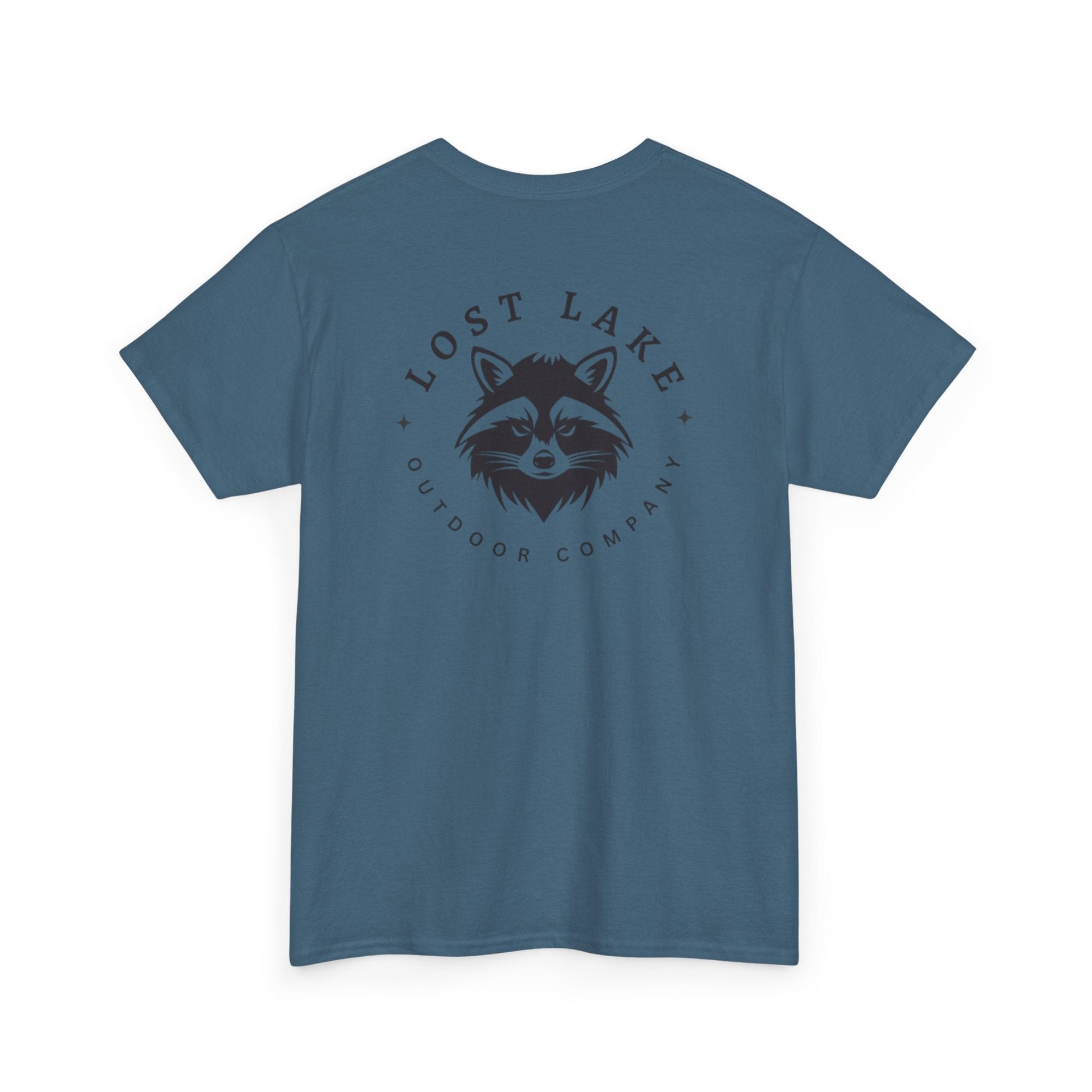Raccoon Heavyweight Tee product photo – Lost Lake Outdoor