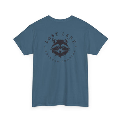 Raccoon Heavyweight Tee product photo – Lost Lake Outdoor