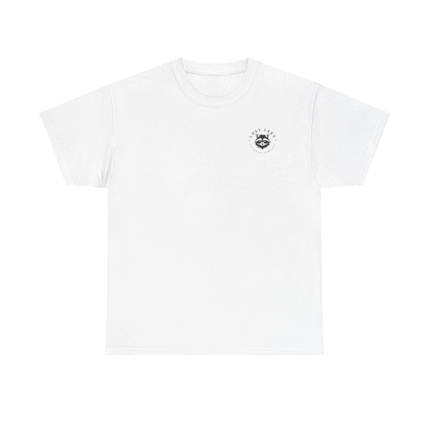 Raccoon Heavyweight Tee product photo – Lost Lake Outdoor