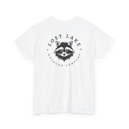 Raccoon Heavyweight Tee product photo – Lost Lake Outdoor
