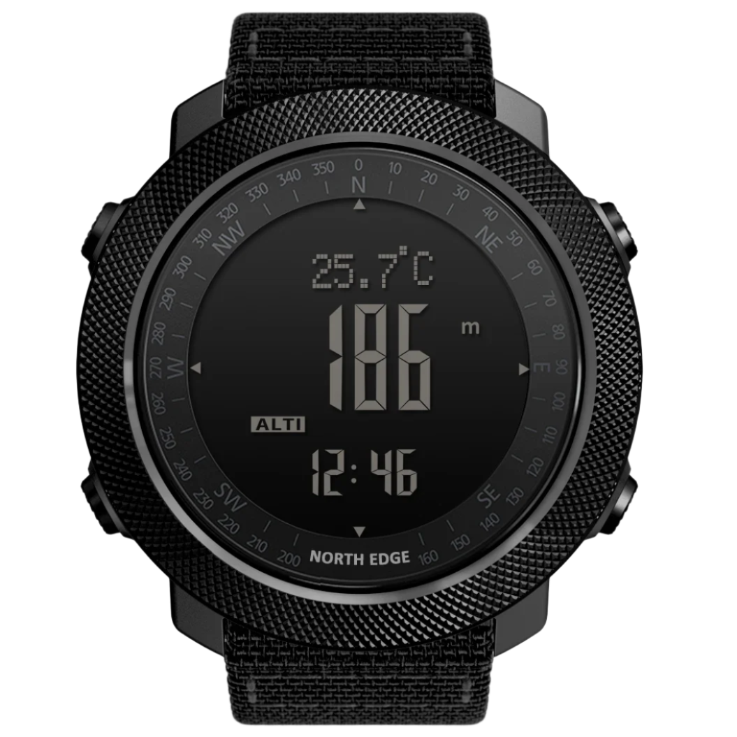 Outdoor Digital Watch with rugged features.