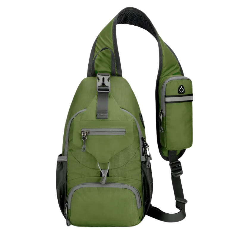 Green EDC Sling Bag for daily essentials.