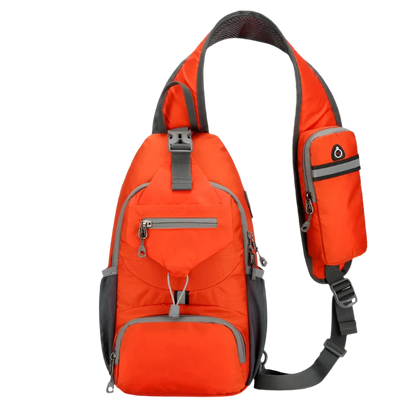 Orange EDC Sling Bag for daily essentials.