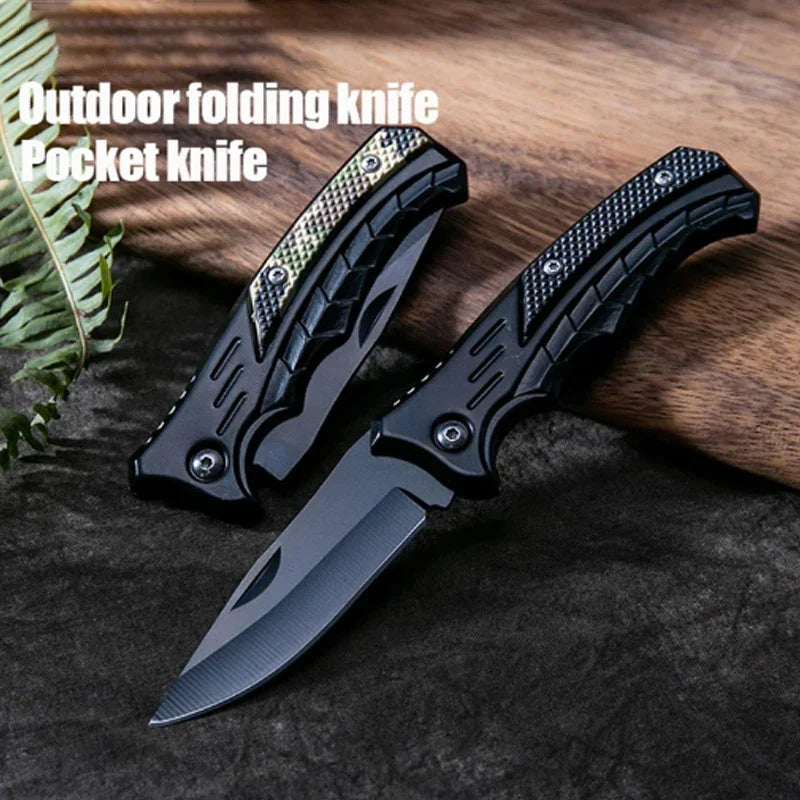 Strivev Edge Pocket Knife is compact and portable, with a sharp, corrosion-resistant stainless steel blade. Its ergonomic handle offers a comfortable, secure grip, even when wet. Foldable and lightweight.