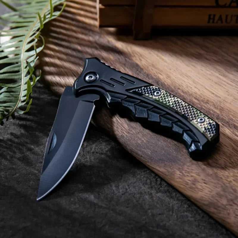 Strivev Edge Pocket Knife is compact and portable, with a sharp, corrosion-resistant stainless steel blade. Its ergonomic handle offers a comfortable, secure grip, even when wet. Foldable and lightweight.