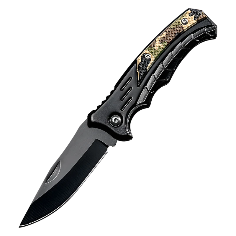 Strivev Edge Pocket Knife is compact and portable, with a sharp, corrosion-resistant stainless steel blade. Its ergonomic handle offers a comfortable, secure grip, even when wet. Foldable and lightweight.