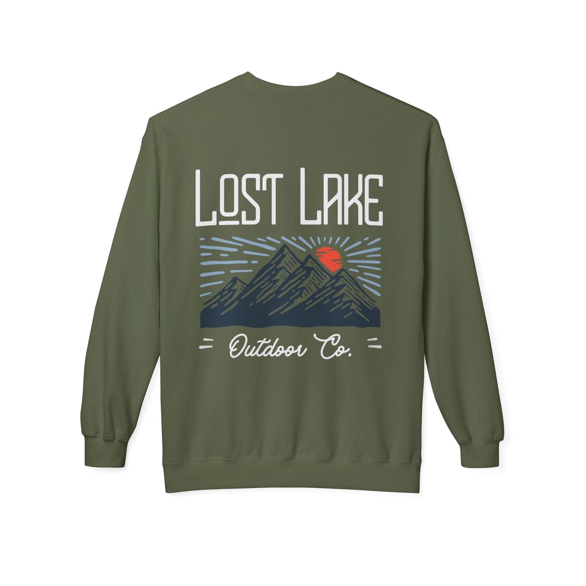 Summit Glow Crewneck Sweatshirt product photo – Lost Lake Outdoor