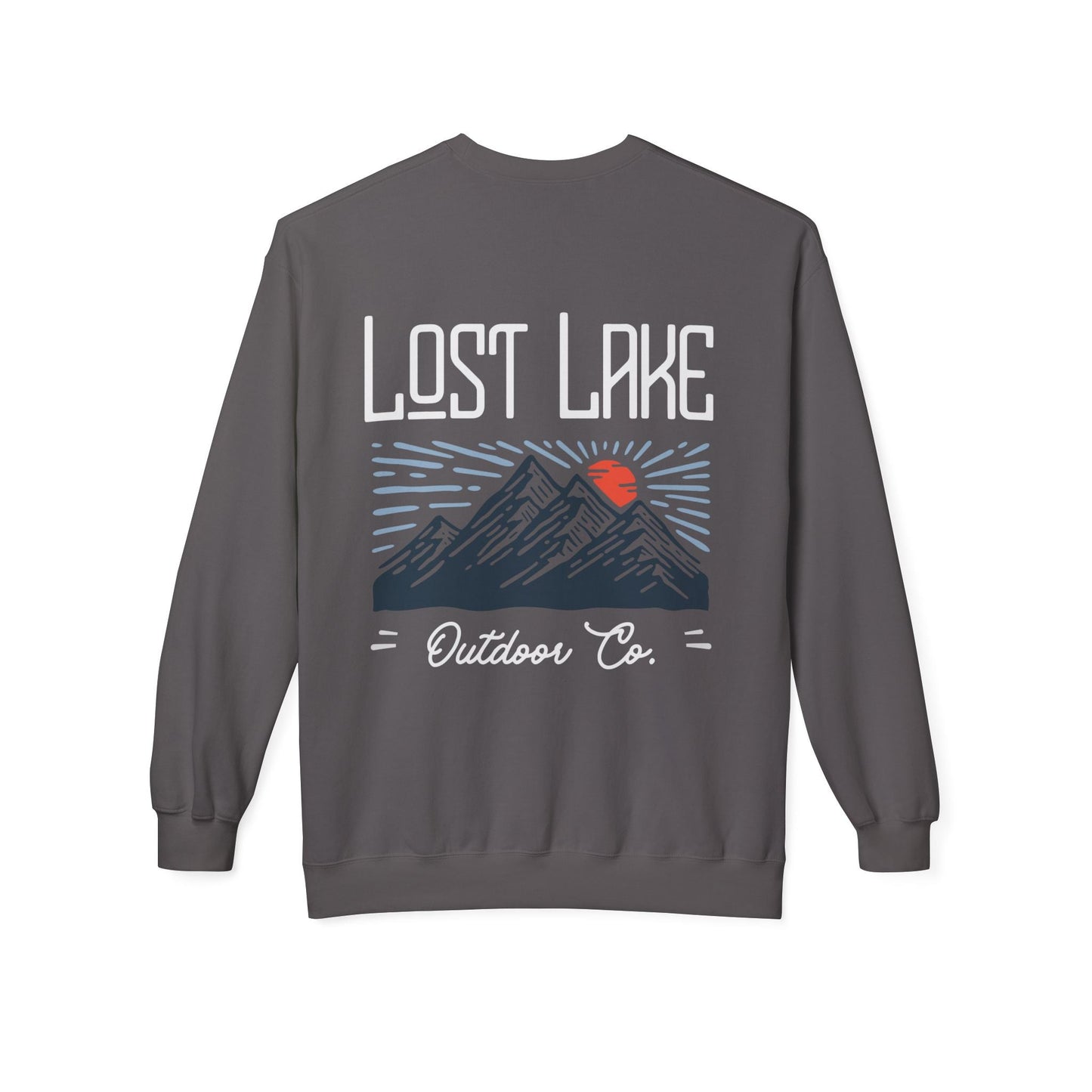 Summit Glow Crewneck Sweatshirt product photo – Lost Lake Outdoor