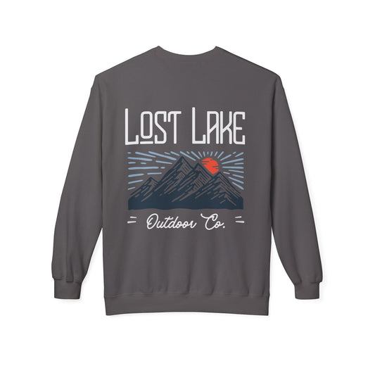 Summit Glow Crewneck Sweatshirt product photo – Lost Lake Outdoor
