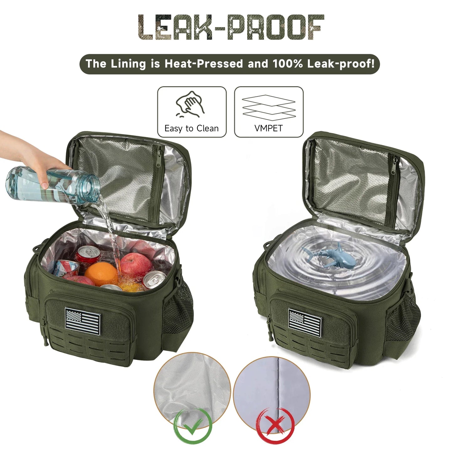 Glacier Insulated Lunch Box product photo – Lost Lake Outdoor