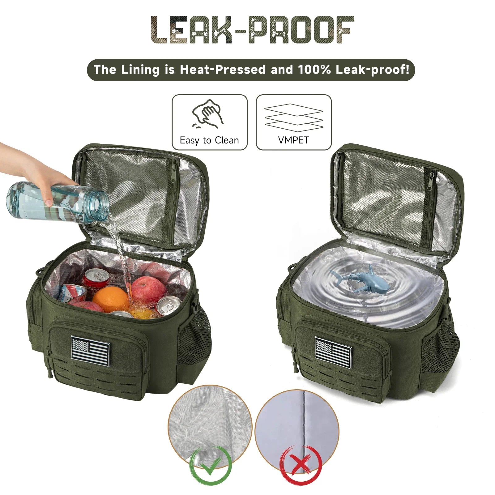 Glacier Insulated Lunch Box product photo – Lost Lake Outdoor