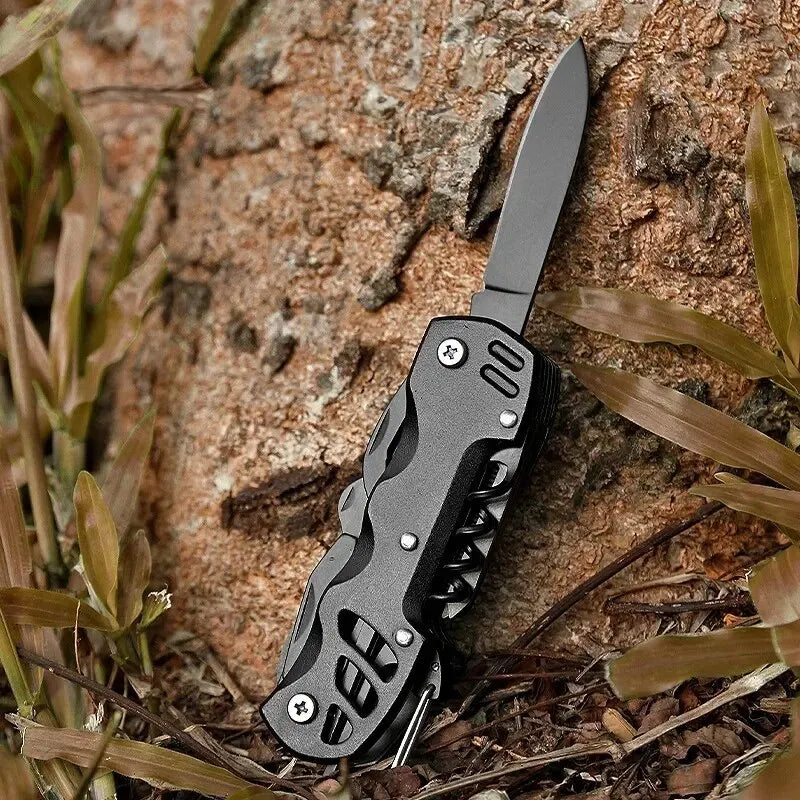 survival multi folding camping tool