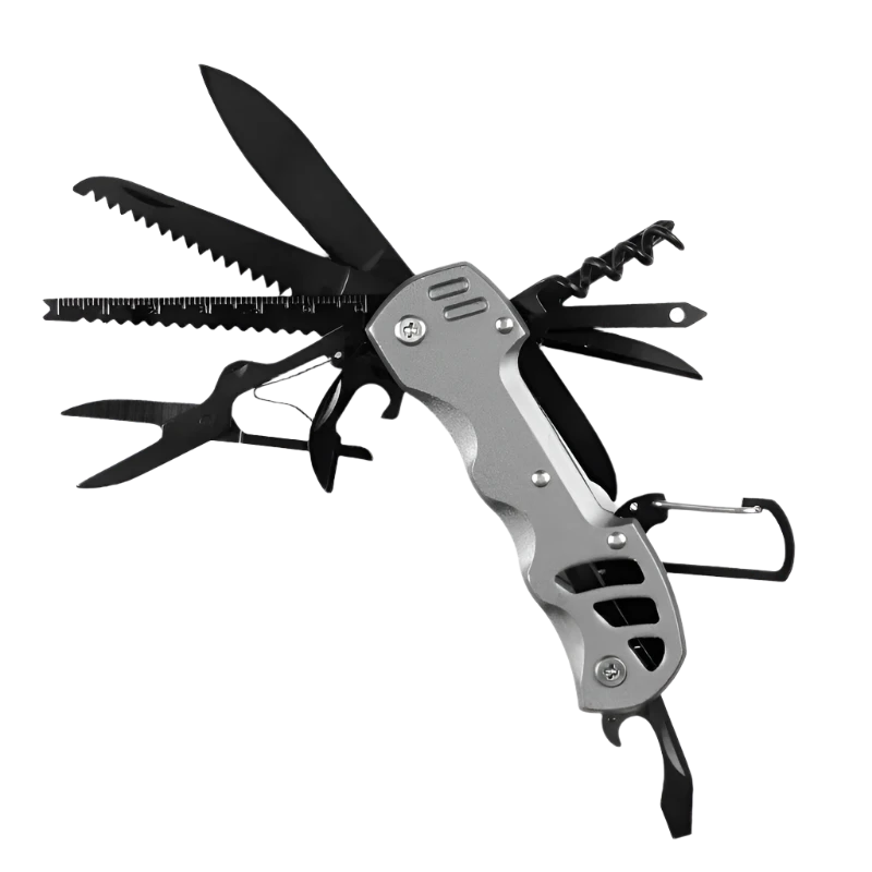 survival multi folding camping tool