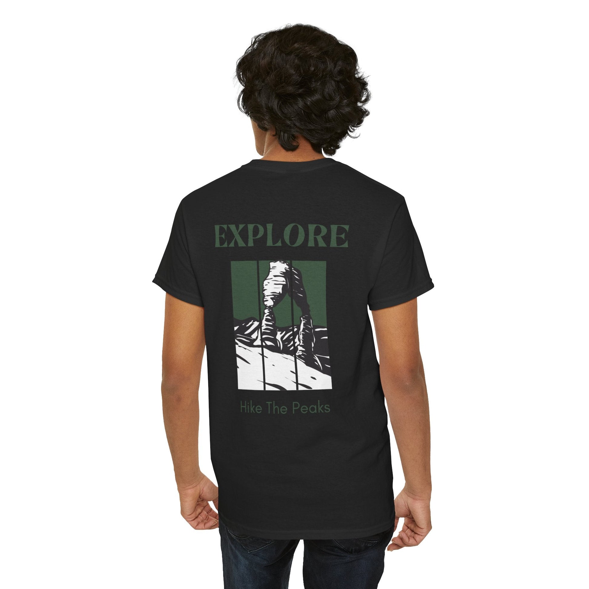 The Peaks Heavyweight Tee product photo – Lost Lake Outdoor