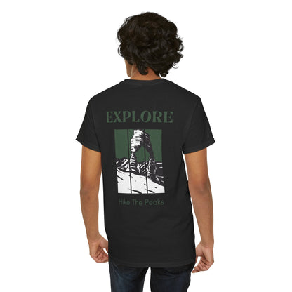 The Peaks Heavyweight Tee product photo – Lost Lake Outdoor
