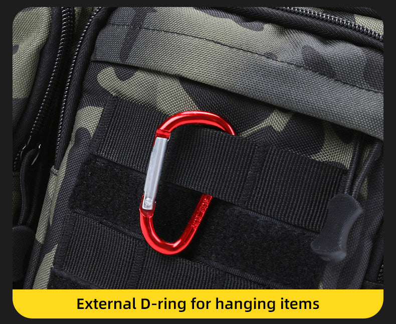 Lightweight crossbody trekking bag