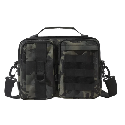 Forest Camo Lightweight crossbody trekking bag