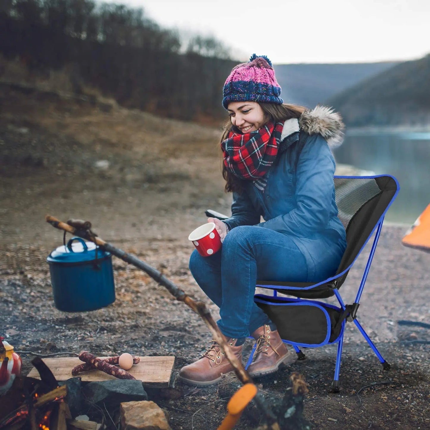 Ultralight Camp Chair, portable and foldable