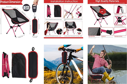 Ultralight Camp Chair, portable and foldable