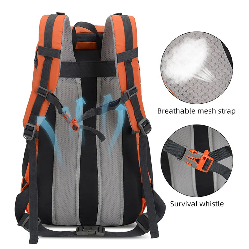 Ultralight Trekking Backpack, water-resistant 30L design