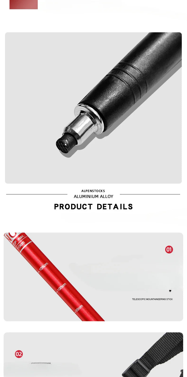 Wildline Trekking Poles product photo – Lost Lake Outdoor