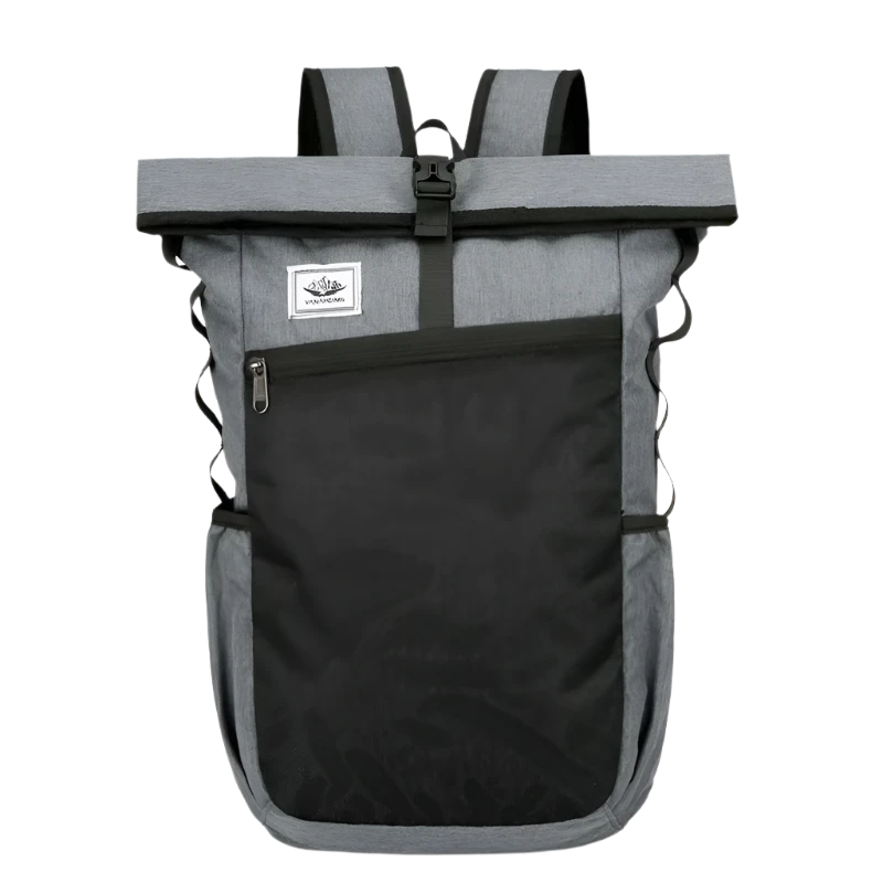 Outdoor Backpack: Waterproof, durable, foldable, and spacious for essentials; perfect for hiking, camping, cycling, and travel.